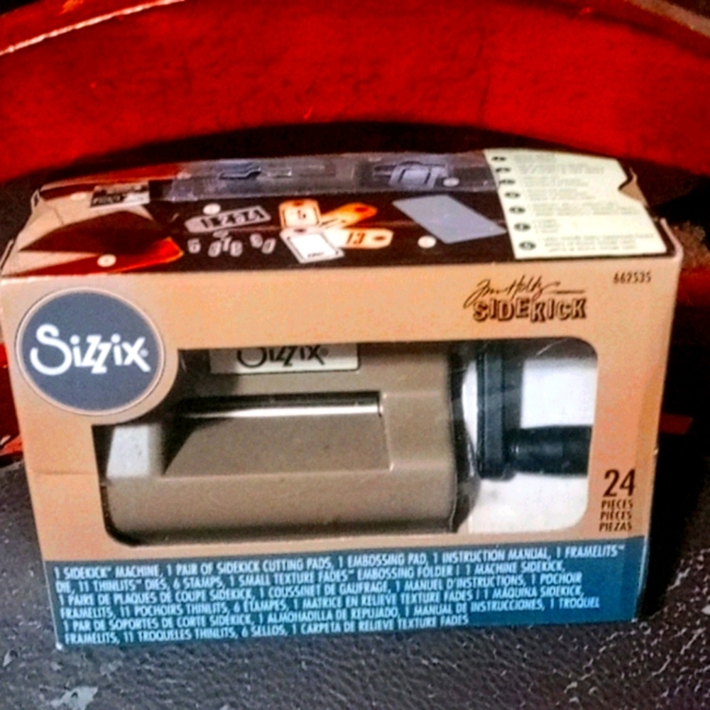 NEW! SIZZIX Sidekick Die Cut Embossing Machine